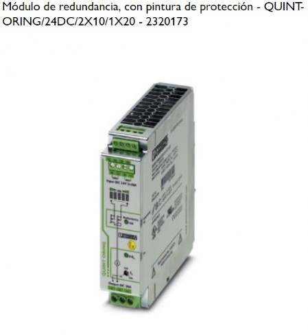 Modulo de redundancia Phoenix contact 2320173 Modulo de redundancia Phoenix contact 2320173